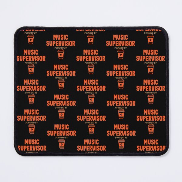 Item preview, Music Supervisor Powered by Coffee designed and sold by NermilioDesigns.
