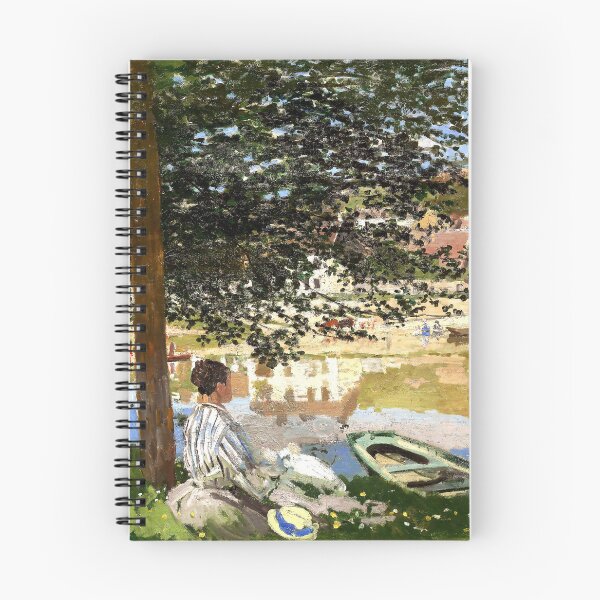 Item preview, On the Bank of the Seine, Bennecourt (1868) | Monet designed and sold by Oliveirallan.