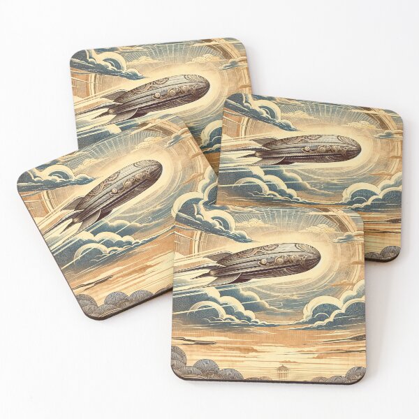 Item preview, Voyage of the Imperial Airship: Edo Skies Reimagined designed and sold by artwaves.