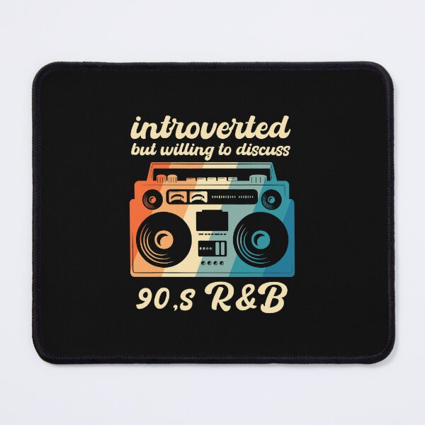 Artikelvorschau, 90er-RB introvertiert, aber bereit, über 90er-RnB-Retro zu diskutieren entworfen und verkauft von Dentapaint.