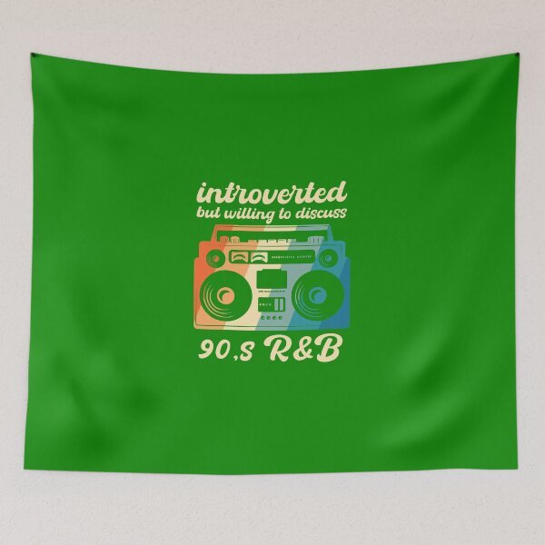 Artikelvorschau, 90er-RB introvertiert, aber bereit, über 90er-RnB-Retro zu diskutieren entworfen und verkauft von Dentapaint.