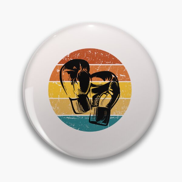 Item preview, Vintage Retro 60s 70s Style Boxing Gloves Boxer Player Love designed and sold by asbno19.