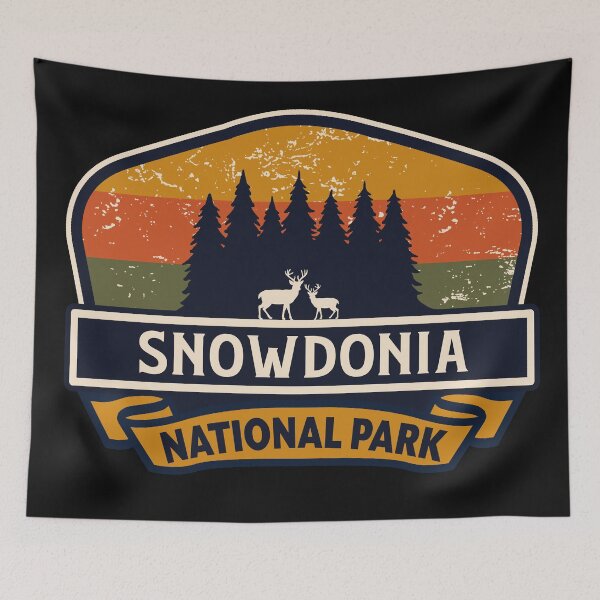 Item preview, Snowdonia National Park-Vintage designed and sold by Nature-spirit.