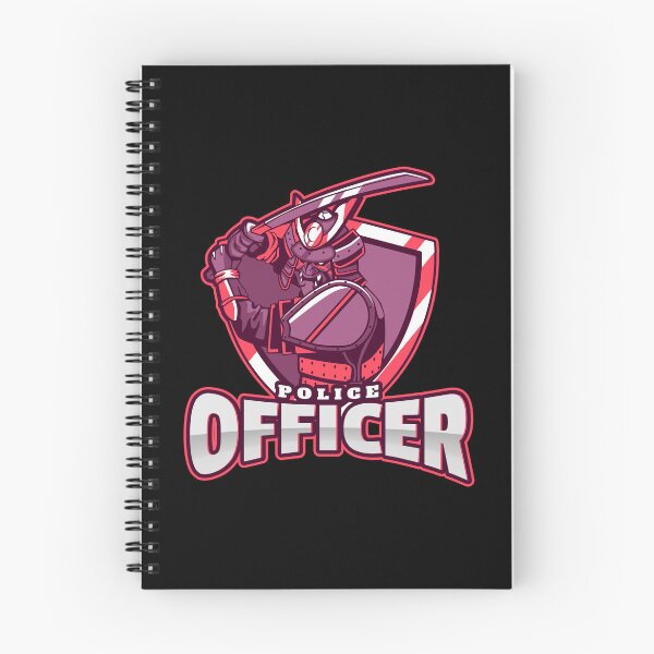 Item preview, Police Officer Design with Cool Samurai designed and sold by PRIVARSHU.