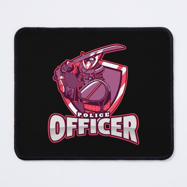 Item preview, Police Officer Design with Cool Samurai designed and sold by PRIVARSHU.
