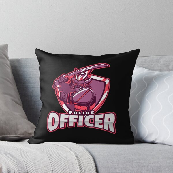 Item preview, Police Officer Design with Cool Samurai designed and sold by PRIVARSHU.