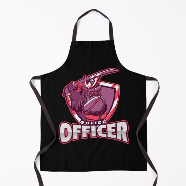 Item preview, Police Officer Design with Cool Samurai designed and sold by PRIVARSHU.