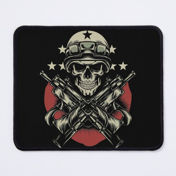 Item preview, American Traditional Soldier Skull Tattoo designed and sold by Goku Creations.
