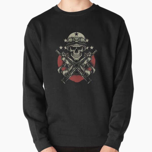 Item preview, American Traditional Soldier Skull Tattoo designed and sold by Goku Creations.