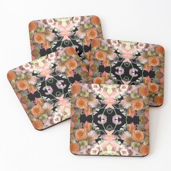 Item preview, Orange zinnia pattern designed and sold by Flowersonstuff.