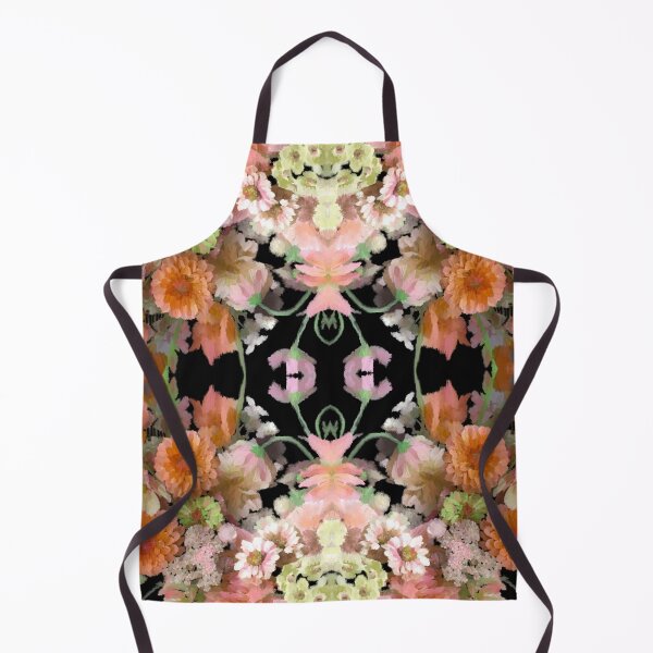 Item preview, Orange zinnia pattern designed and sold by Flowersonstuff.
