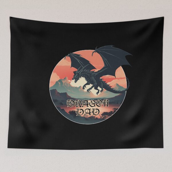 Item preview, Dragon Dad with Top Hat designed and sold by spookycutepeeps.