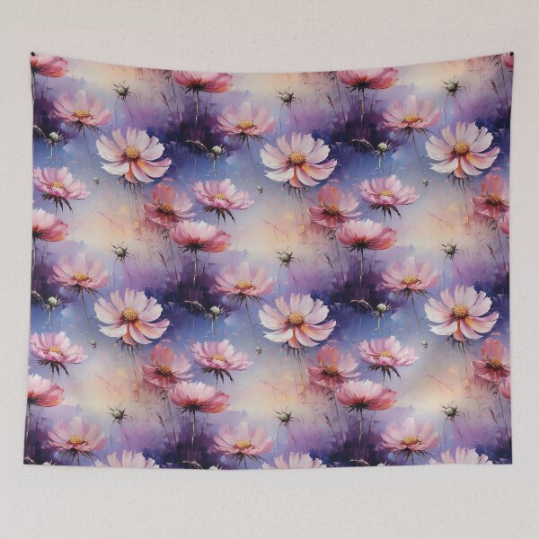 Item preview, Cosmos Tile 05: Stardust Whispers Clothed in Silken Petals designed and sold by TheBrainArt.