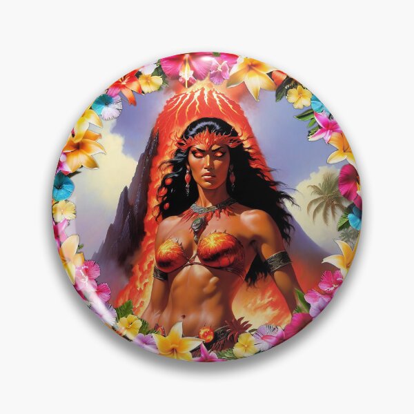 Item preview, Pele, Volcano Goddess designed and sold by abellemorte.