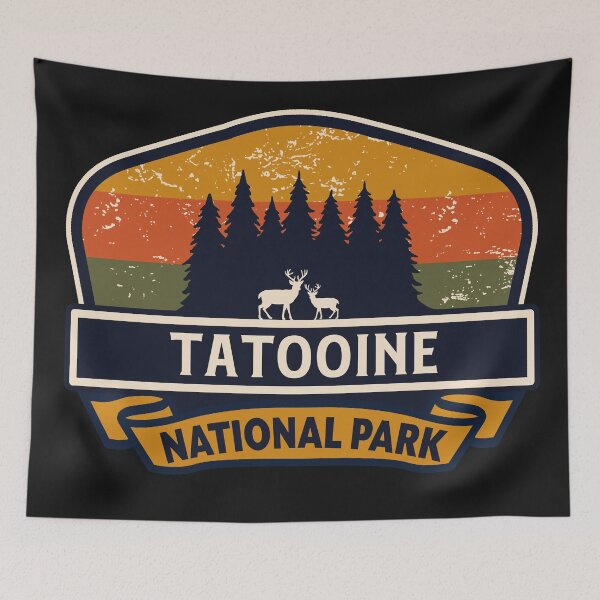 Item preview, Tatooine National Park-Vintage designed and sold by Nature-spirit.