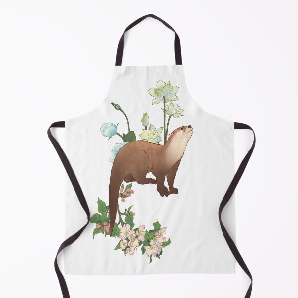 Artikelvorschau, Otter und Blumen entworfen und verkauft von Loullo555.