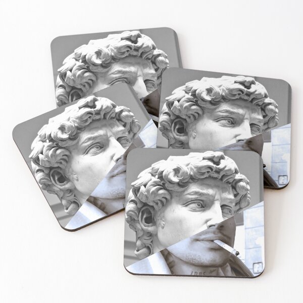 Item preview, Michelangelo's David and A Cigarette designed and sold by LT Graphic Art.