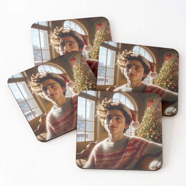 Item preview, Elio Perlman with Christmas hat CMBYN designed and sold by cmbynjournal.