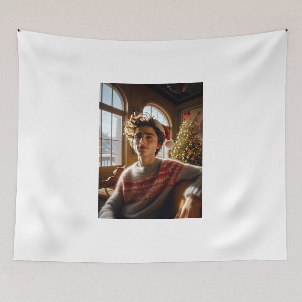 Item preview, Elio Perlman with Christmas hat CMBYN designed and sold by cmbynjournal.