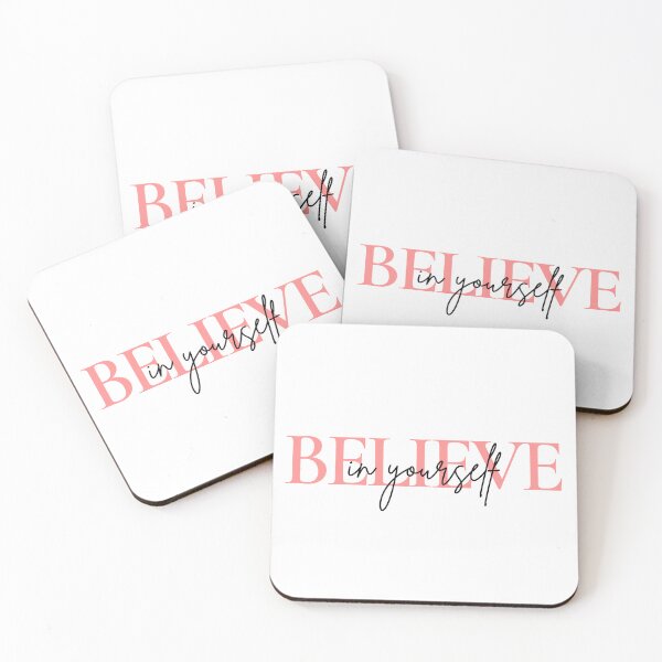 Item preview, Believe in Yourself - Inspirational Typography Art designed and sold by Gayan-Art.