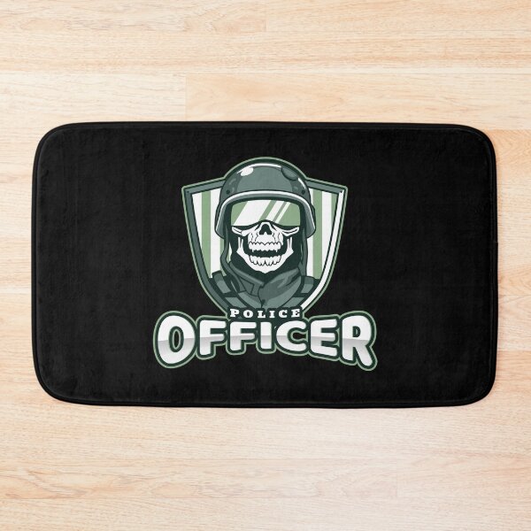 Item preview, Police Officer Design with Brave Soldier designed and sold by PRIVARSHU.
