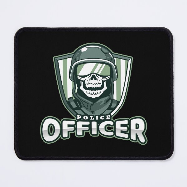 Item preview, Police Officer Design with Brave Soldier designed and sold by PRIVARSHU.