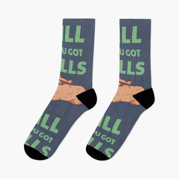 Item preview, Chilling Capybara Chill Like You Got No Bills Funny Quote designed and sold by rustydoodle.