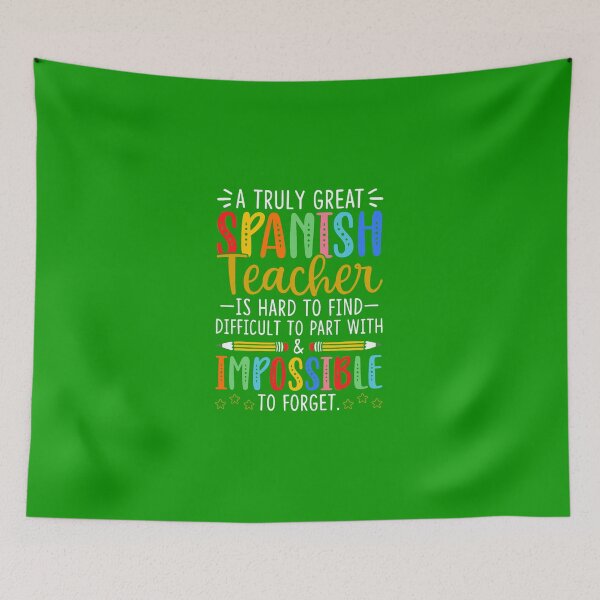 Item preview, A Truly Great Spanish Teacher Appreciation Cute Idea designed and sold by Dentapaint.