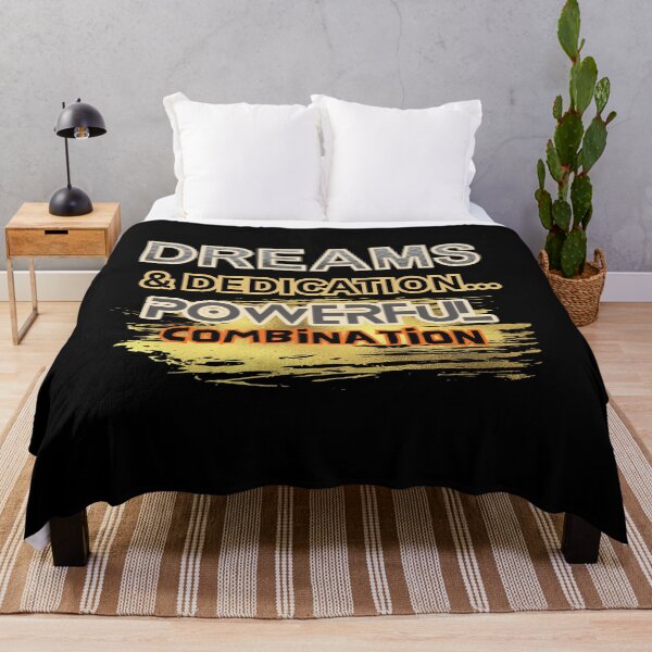 Item preview, DREAMS AND DEDICATION, A POWERFUL COMBINATION. designed and sold by Inspiretouplift.
