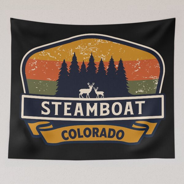 Item preview, Steamboat Colorado-Vintage designed and sold by Nature-spirit.