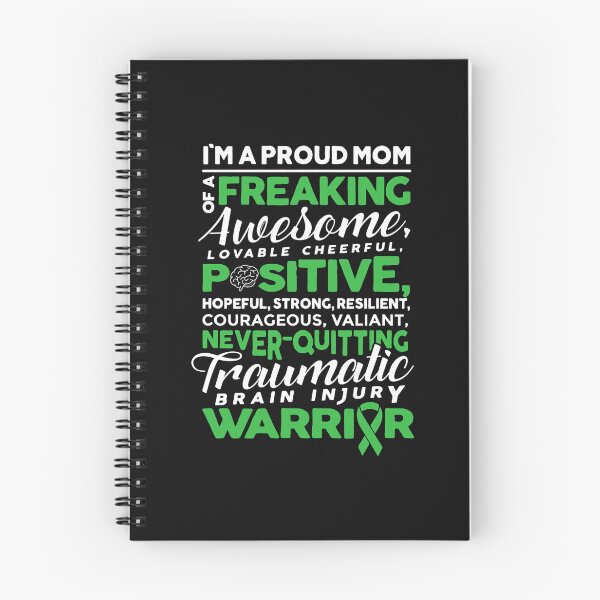Item preview, A Proud Mom Traumatic Brain Injury Gift for a TBI Warrior designed and sold by Dentapaint.