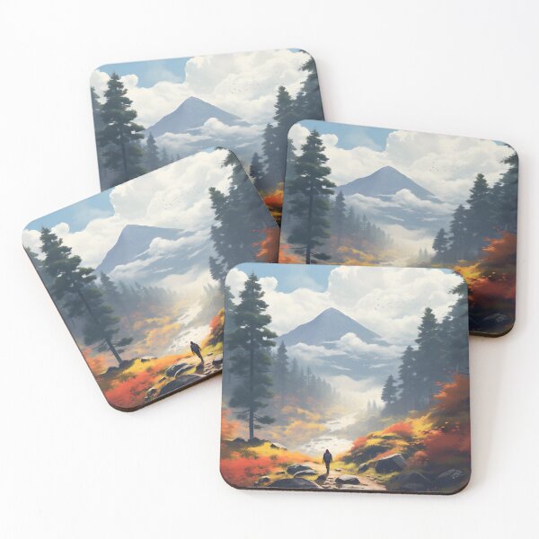 Item preview, Autumn Solitude in the Mountains designed and sold by Shirtastically.