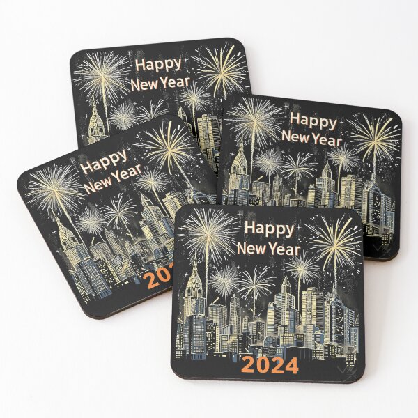 Item preview, New Year Sparkle - Elegant Celebration Design designed and sold by Emaga Digital Studio.