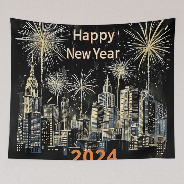 Item preview, New Year Sparkle - Elegant Celebration Design designed and sold by Emaga Digital Studio.
