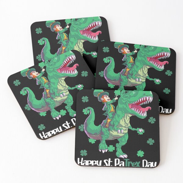 Item preview, Dino St Patricks Day  s  Leprechaun designed and sold by BalladOfZeus.