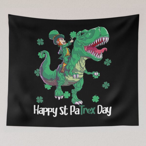 Item preview, Dino St Patricks Day  s  Leprechaun designed and sold by BalladOfZeus.
