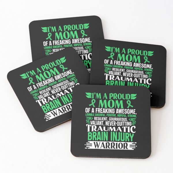 Item preview, A Proud Mom Traumatic Brain Injury Gift for a TBI Warrior 6 designed and sold by Dentapaint.