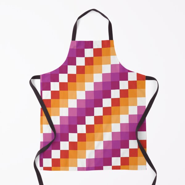 Item preview, Lesbian Pride Checker Pattern designed and sold by LaLunaWinters.