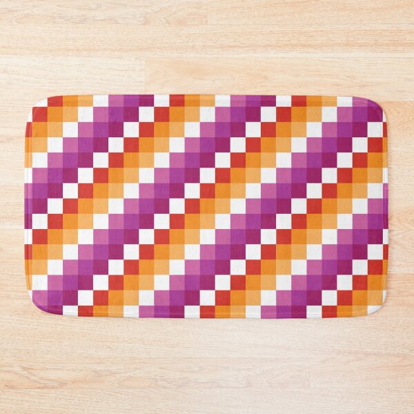 Item preview, Lesbian Pride Checker Pattern  designed and sold by LaLunaWinters.