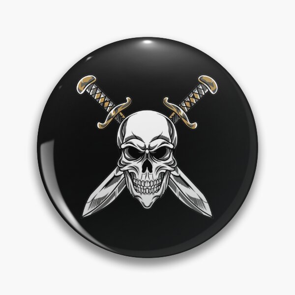 Item preview, American Traditional Skull and Dagger Tattoo designed and sold by Goku Creations.