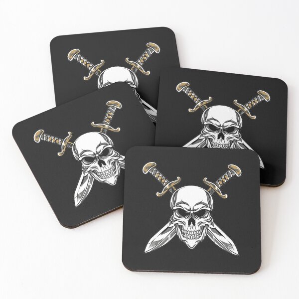 Item preview, American Traditional Skull and Dagger Tattoo designed and sold by Goku Creations.