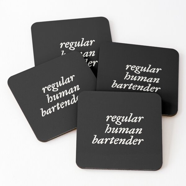 Aperçu de l'œuvre barman humain régulier créée et vendue par whatkatdrewtoday.