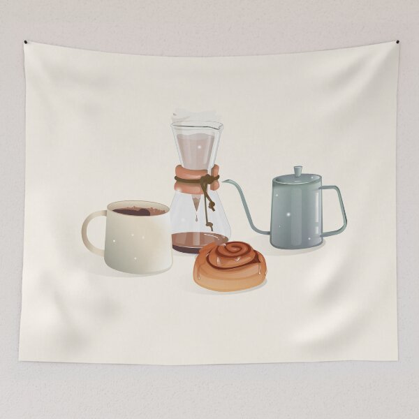 Item preview, Coffee and cinnabon roll designed and sold by asome.