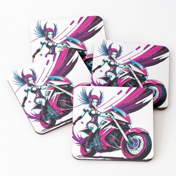 Item preview, Cute Biker Fairy designed and sold by BADESIGNZZ.