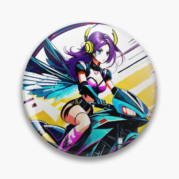 Item preview, Fairy on a Motorcycle designed and sold by BADESIGNZZ.