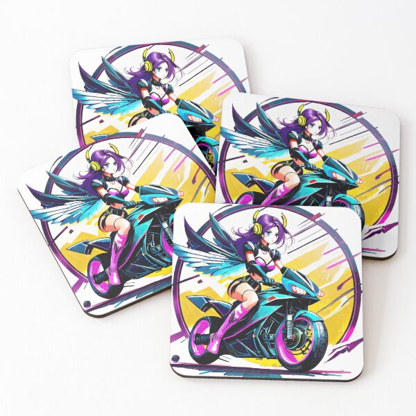 Item preview, Fairy on a Motorcycle designed and sold by BADESIGNZZ.