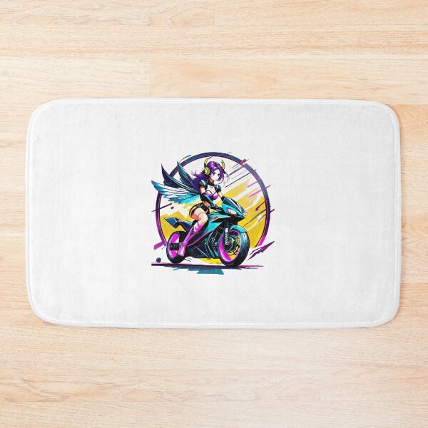 Item preview, Fairy on a Motorcycle designed and sold by BADESIGNZZ.