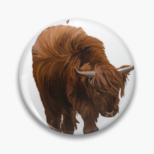 Item preview, Moving Along Highland Cow  designed and sold by Erin Drazdzinski.