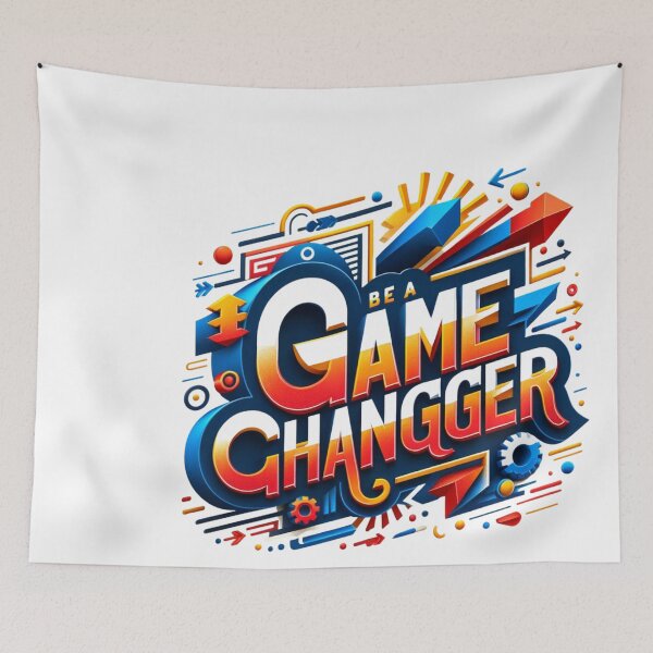 Item preview, Dynamic Game Changer Motivational Tee designed and sold by BestArtByArvind.