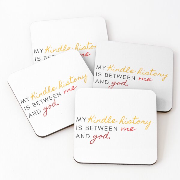 Item preview, My Kindle history is between me and god designed and sold by CoverToCover.